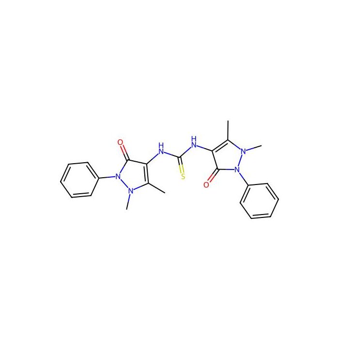 1,3-bis(1,5-dimethyl-3-oxo-2-phenyl-2,3-dihydro-1H-pyrazol-4-yl)thiourea -  CAS No(26084-35-5) by Aladdin Scientific