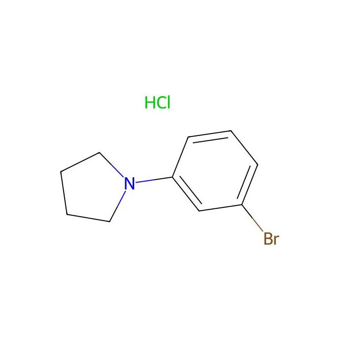 1-(3-Bromophenyl)pyrrolidine--hydrogen chloride (1/1) - ≥98% CAS No(1187385-56-3) by Aladdin Scientific