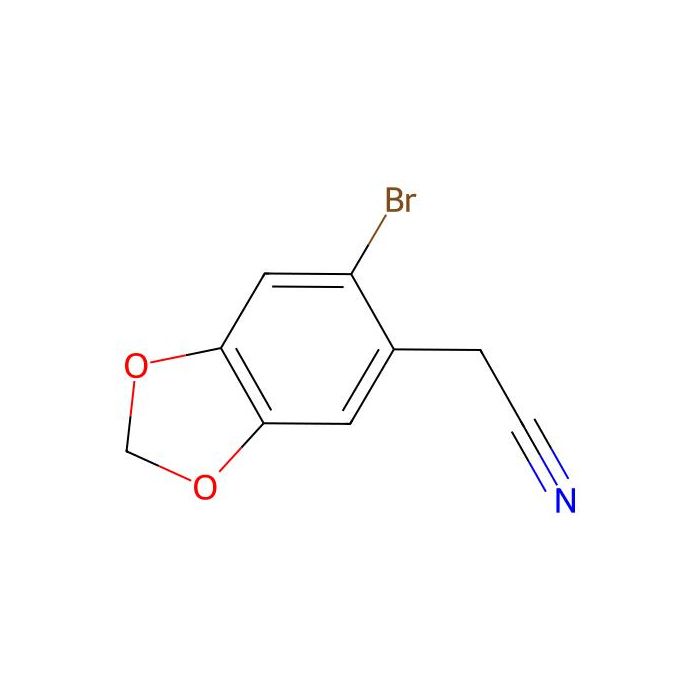 (6-Bromo-1,3-benzodioxol-5-yl)acetonitrile - ≥97% CAS No(5434-50-4) by Aladdin Scientific