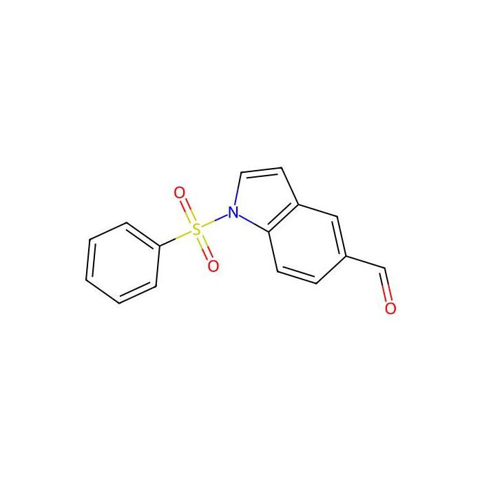 1-(benzenesulfonyl)-1H-indole-5-carbaldehyde - ≥95% CAS No(671215-62-6) by Aladdin Scientific