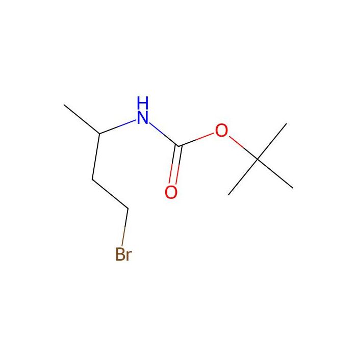 (3-Bromo-1-methylpropyl)carbamic acid tert-butyl ester - ≥95% CAS No(128412-15-7) by Aladdin Scientific