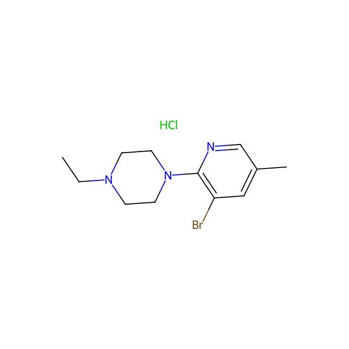 1-(3-Bromo-5-methylpyridin-2-yl)-4-ethylpiperazine hydrochloride - ≥98% CAS No(1199773-19-7) by Aladdin Scientific