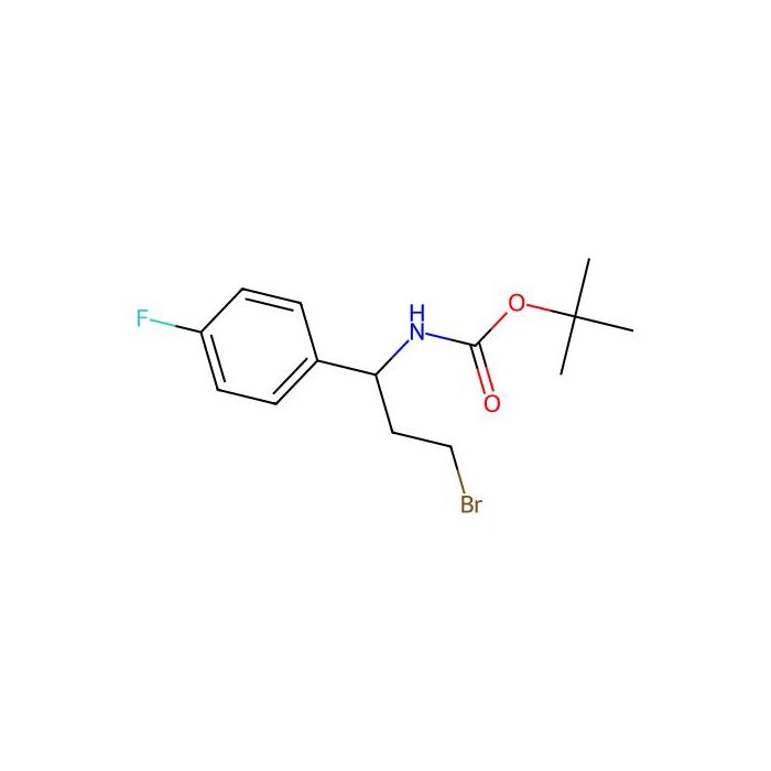 1-(Boc-amino)-3-bromo-1-(4-fluorophenyl)propane -  CAS No(924817-75-4) by Aladdin Scientific