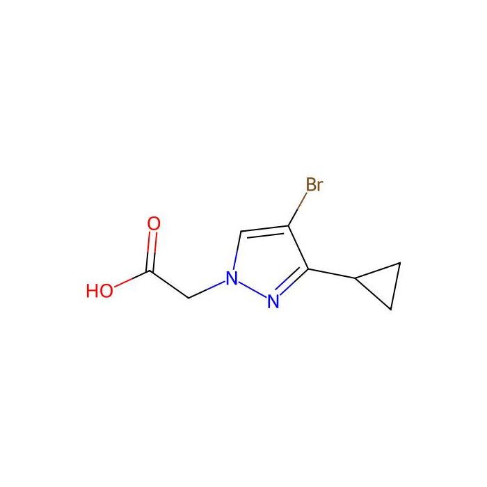 (4-bromo-3-cyclopropyl-1H-pyrazol-1-yl)acetic acid - ≥97% CAS No(1006333-38-5) by Aladdin Scientific