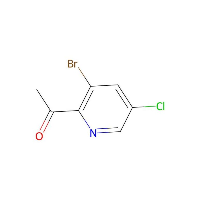 1-(3-Bromo-5-chloropyridin-2-yl)ethanone - ≥95% CAS No(1256823-11-6) by Aladdin Scientific