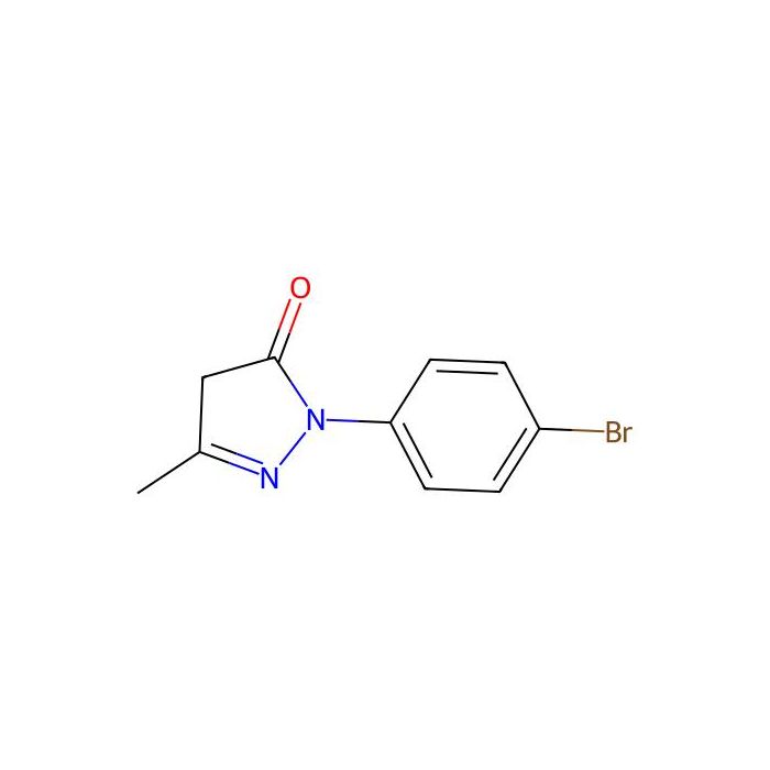 1-(4-bromophenyl)-3-methyl-4,5-dihydro-1H-pyrazol-5-one - ≥95% CAS No(14580-15-5) by Aladdin Scientific