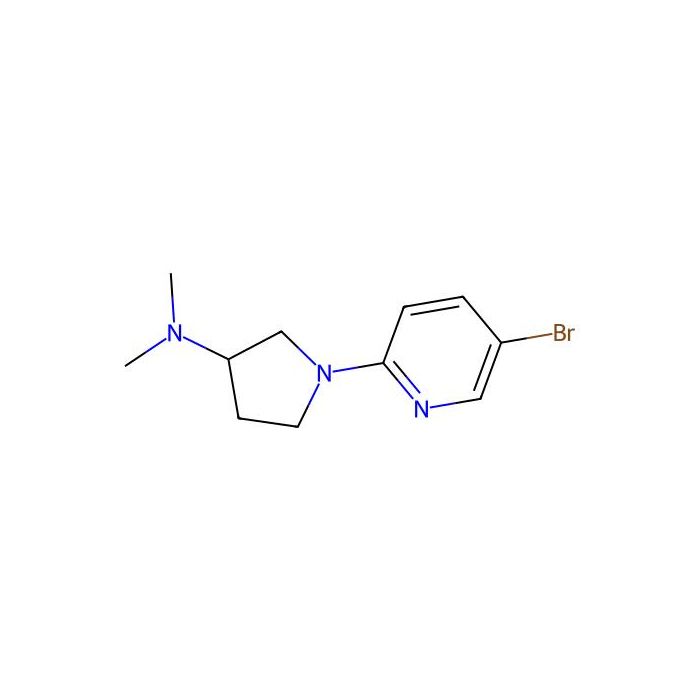 1-(5-Bromopyridin-2-yl)-N,N-dimethylpyrrolidin-3-amine - ≥95% CAS No(690264-82-5) by Aladdin Scientific
