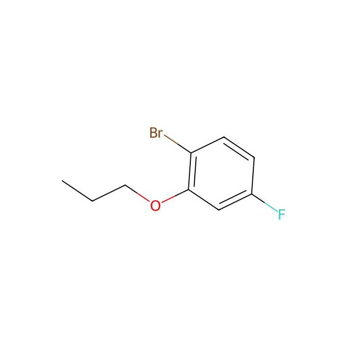 1-Bromo-4-fluoro-2-propoxybenzene - ≥98% CAS No(473417-38-8) by Aladdin Scientific