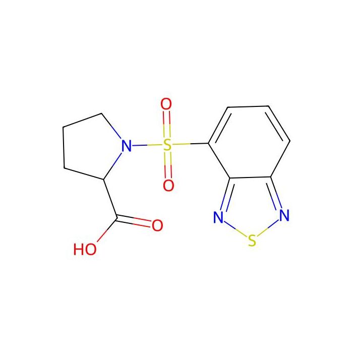 1-(2,1,3-Benzothiadiazol-4-ylsulfonyl)pyrrolidine-2-carboxylic acid - ≥95% CAS No(329271-68-3) by Aladdin Scientific