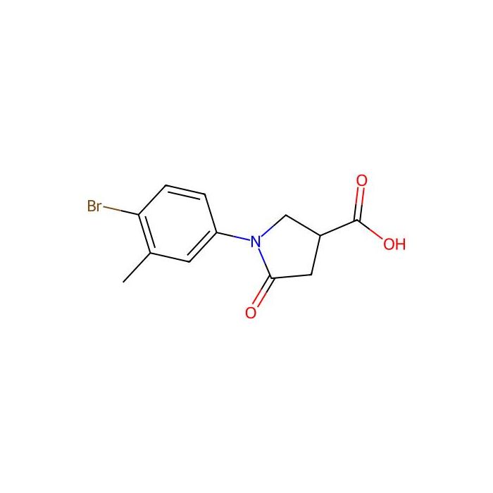 1-(4-Bromo-3-methylphenyl)-5-oxopyrrolidine-3-carboxylic acid - ≥95% CAS No(361463-74-3) by Aladdin Scientific