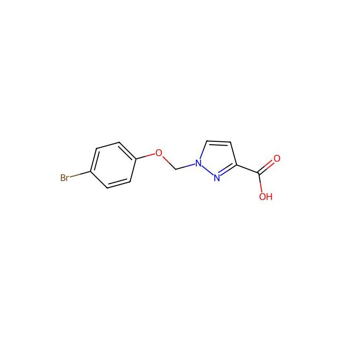 1-[(4-bromophenoxy)methyl]-1H-pyrazole-3-carboxylic acid - ≥97% CAS No(956573-70-9) by Aladdin Scientific