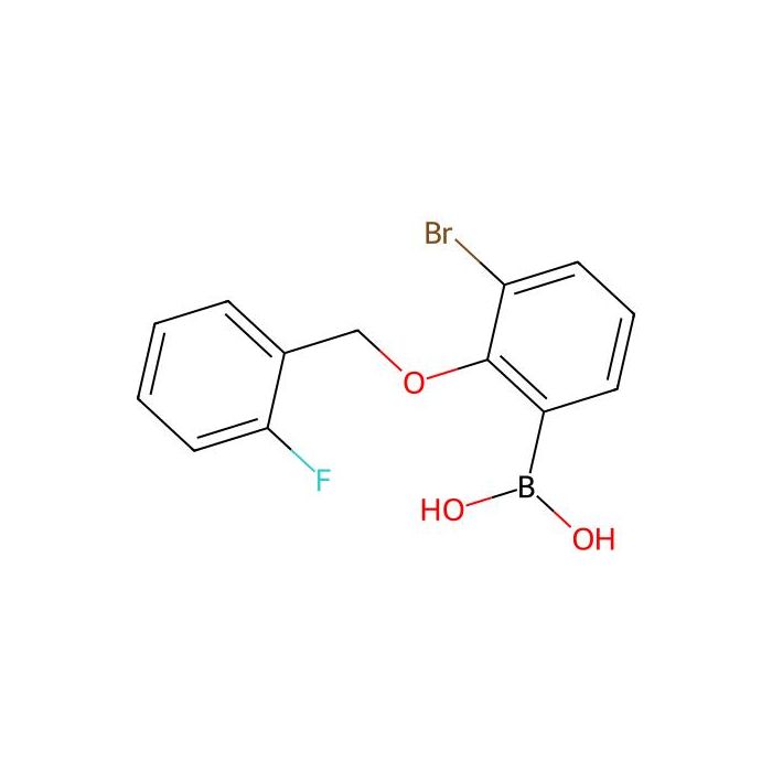 (3-Bromo-2-((2-fluorobenzyl)oxy)phenyl)boronic acid - ≥95% CAS No(870778-86-2) by Aladdin Scientific