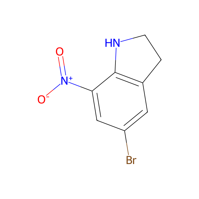 5-Bromo-7-nitroindoline - ≥98% CAS No(80166-90-1) by Aladdin Scientific