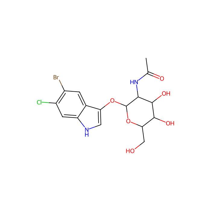 5-Bromo-6-chloro-3-indoxyl-N-acetyl-ß-D-glucosaminide - ≥98% CAS No(5609-91-6) by Aladdin Scientific
