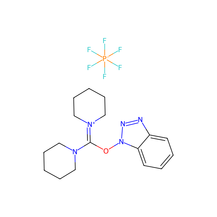 hexafluorofosfato de (benzotriazol-1-iloxi)dipiperidinocarbenio - ≥98% CAS No(206752-41-2) by Aladdin Scientific
