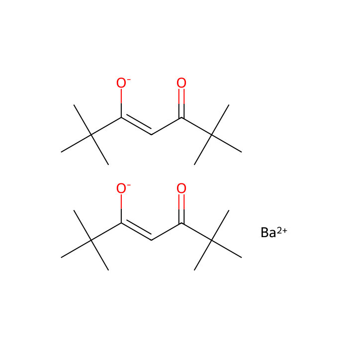 Barium bis(2,2,6,6-tetramethyl-3,5-heptanedionate) hydrate - ≥98% CAS No(17594-47-7) by Aladdin Scientific