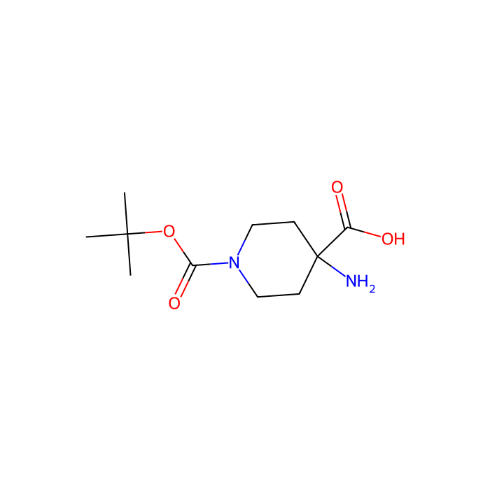 ácido 1-Boc-4-aminopiperidina-4-carboxílico - ≥97% CAS No(183673-71-4) by Aladdin Scientific