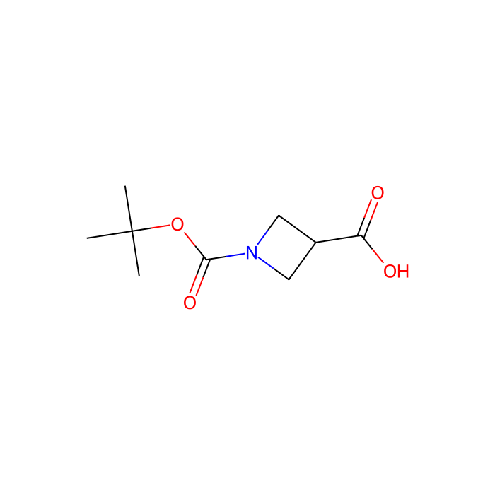 1-Boc-azetidine-3-carboxylic acid - ≥98% CAS No(142253-55-2) by Aladdin Scientific