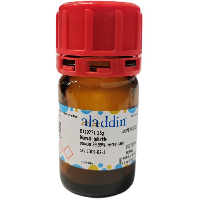 Bismuth telluride - PrimorTrace™, ≥99.99% metals basis, powder CAS No(1304-82-1) by Aladdin Scientific