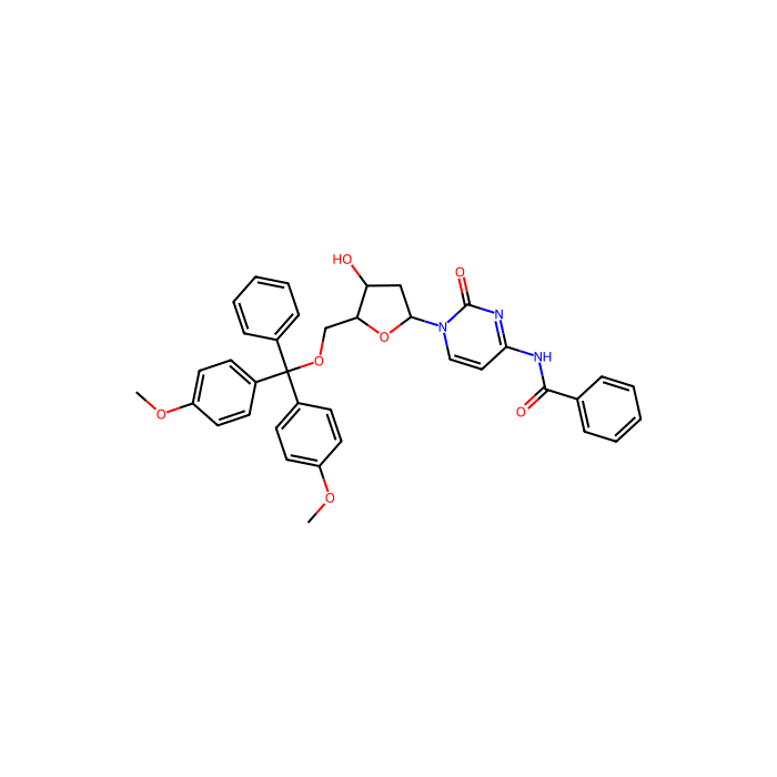 N4-Benzoyl-5′-O-(4,4′-dimethoxytrityl)-2′-deoxycytidine - ≥99% CAS No(67219-55-0) by Aladdin Scientific