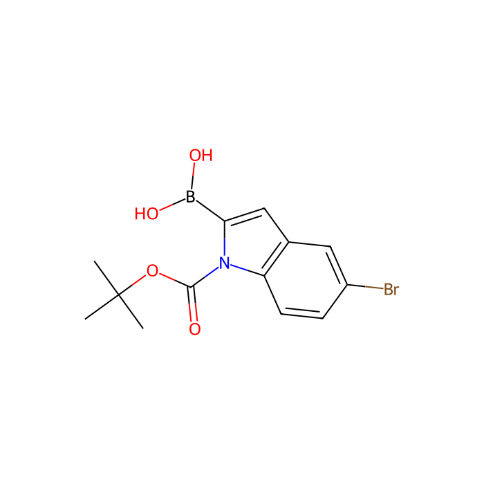 (N-Boc-5-bromo-2-indolyl)boronic acid - ≥95% CAS No(475102-13-7) by Aladdin Scientific