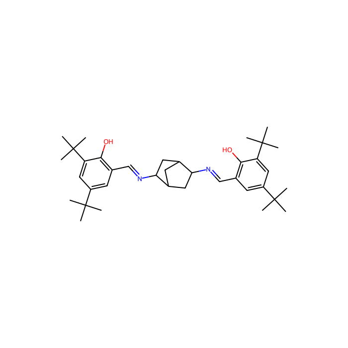 (1S,2S,4S,5S)-2,5-Bis(3,5-di-tert-butyl-2-hydroxybenzylideneamino)bicyclo[2.2.1]heptane - ≥98% CAS No(539834-16-7) by Aladdin Scientific