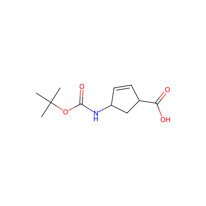 (1S,4R)-(-)-4-(Boc-amino)-2-cyclopentene-1-carboxylic acid - ≥98% CAS No(151907-79-8) by Aladdin Scientific