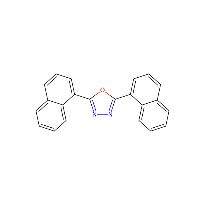 2,5-Bis(1-naphthyl)-1,3,4-oxadiazole - ≥99% CAS No(905-62-4) by Aladdin Scientific