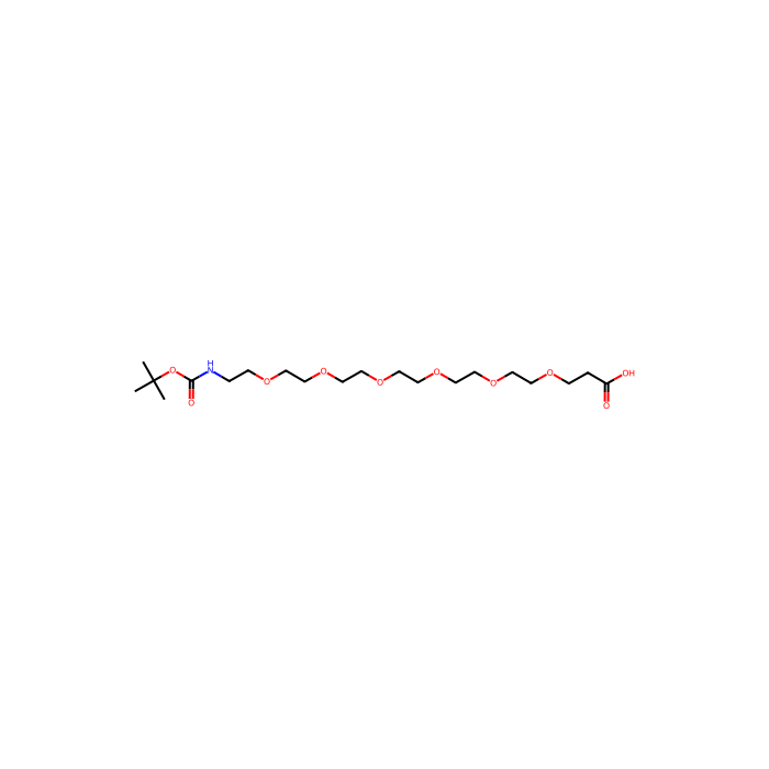 21-(Boc-amino)-4,7,10,13,16,19-hexaoxaheneicosanoic Acid - ≥97% CAS No(882847-13-4) by Aladdin Scientific