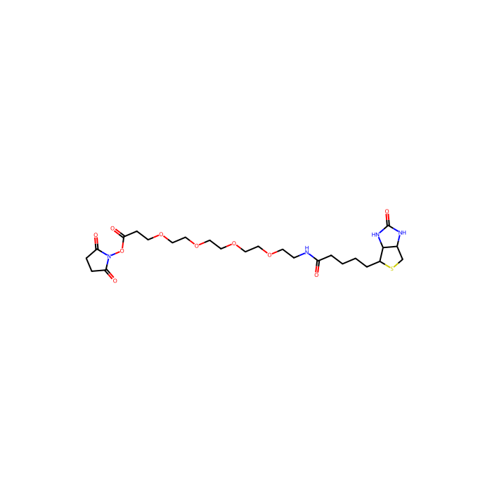 15-BiotinlaMino-4,7,10,13-dioxanonanoic acid N-hydroxysucciniMidyl ester - ≥97% CAS No(459426-22-3) by Aladdin Scientific