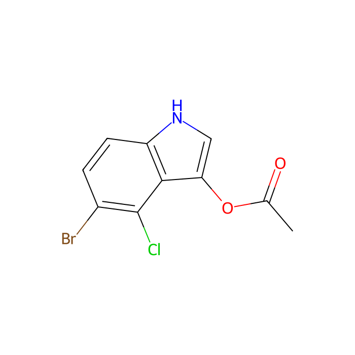 5-Bromo-4-chloro-3-indolyl acetate - ≥99%, esterase substrate CAS No(3252-36-6) by Aladdin Scientific