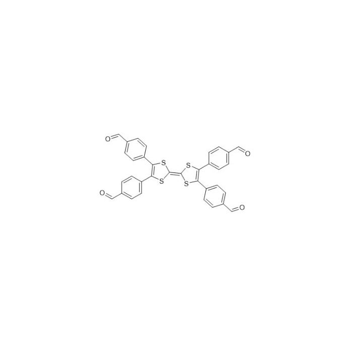 4,4',4'',4'''-([2,2'-Bi(1,3-dithiolylidene)]-4,4',5,5'-tetrayl)tetrabenzaldehyde - ≥95% CAS No(1639134-02-3) by Aladdin Scientific