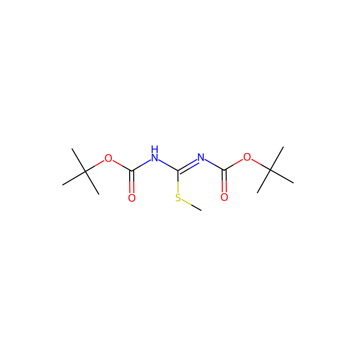 1,3-Bis(tert-butoxycarbonyl)-2-methyl-2-thiopseudourea - ≥98% CAS No(107819-90-9) by Aladdin Scientific