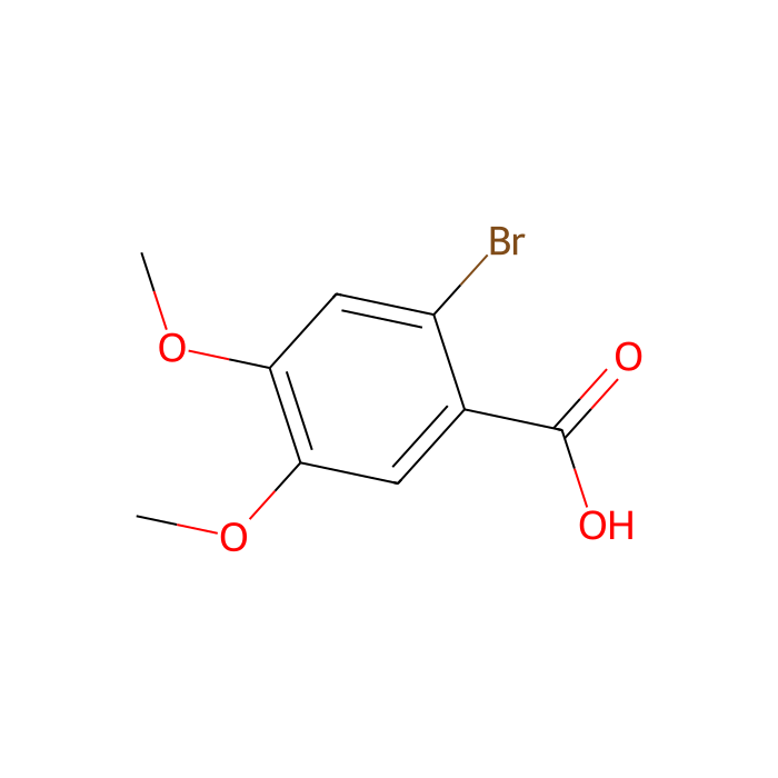 2-Bromo-4,5-dimethoxybenzoic Acid - ≥98% CAS No(6286-46-0) by Aladdin Scientific