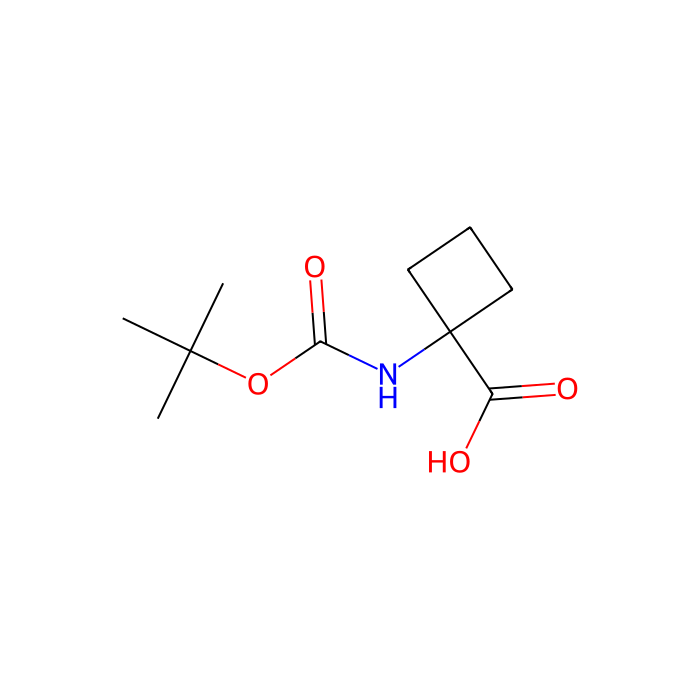 N-Boc-1-aminocyclobutane carboxylic acid - ≥97% CAS No(120728-10-1) by Aladdin Scientific