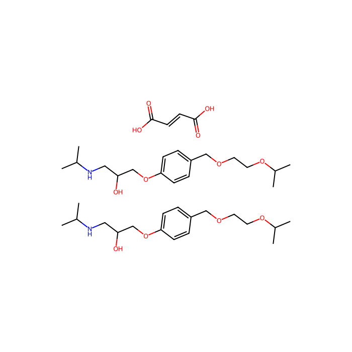 Bisoprolol hemifumarate salt - ≥98%(HPLC) CAS No(104344-23-2) by Aladdin Scientific