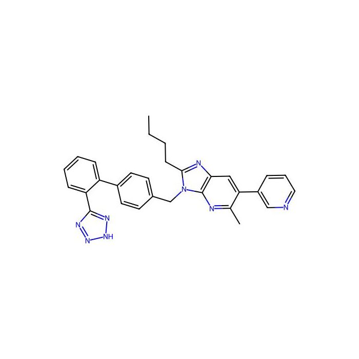 2-butyl-5-methyl-6-pyridin-3-yl-3-[[4-[2-(2H-tetrazol-5-yl)phenyl]phenyl]methyl]imidazo[4,5-b]pyridine - ≥99% CAS No(260553-97-7) by Aladdin Scientific