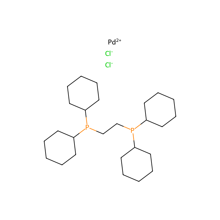 [1,2-Bis(dicyclohexylphosphino)ethane]palladium(II) chloride - ≥95% CAS No(96165-44-5) by Aladdin Scientific