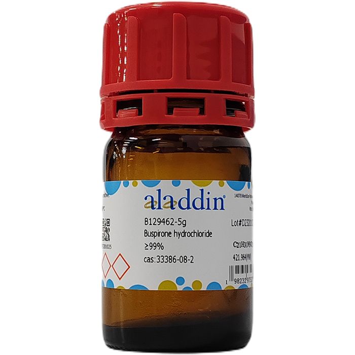 Buspirone hydrochloride - ≥99% CAS No(33386-08-2) by Aladdin Scientific