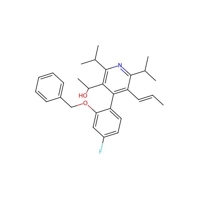 1-(4-(2-(Benzyloxy)-4-fluorophenyl)-2,6-diisopropyl-5-(prop-1-en-1-yl)pyridin-3-yl)ethanol - ≥98% CAS No(503559-84-0) by Aladdin Scientific