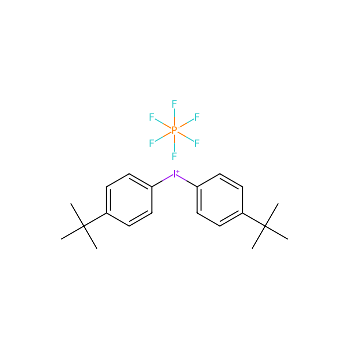 Bis(4-tert-Butylphenyl) iodonium hexafluorophosphate - ≥98%(HPLC) CAS No(61358-25-6) by Aladdin Scientific