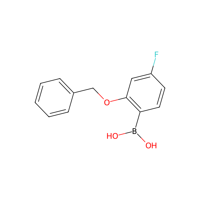 2-Benzyloxy-4-fluorophenylboronic Acid(contains varying amounts of Anhydride) - ≥98% CAS No(848779-87-3) by Aladdin Scientific
