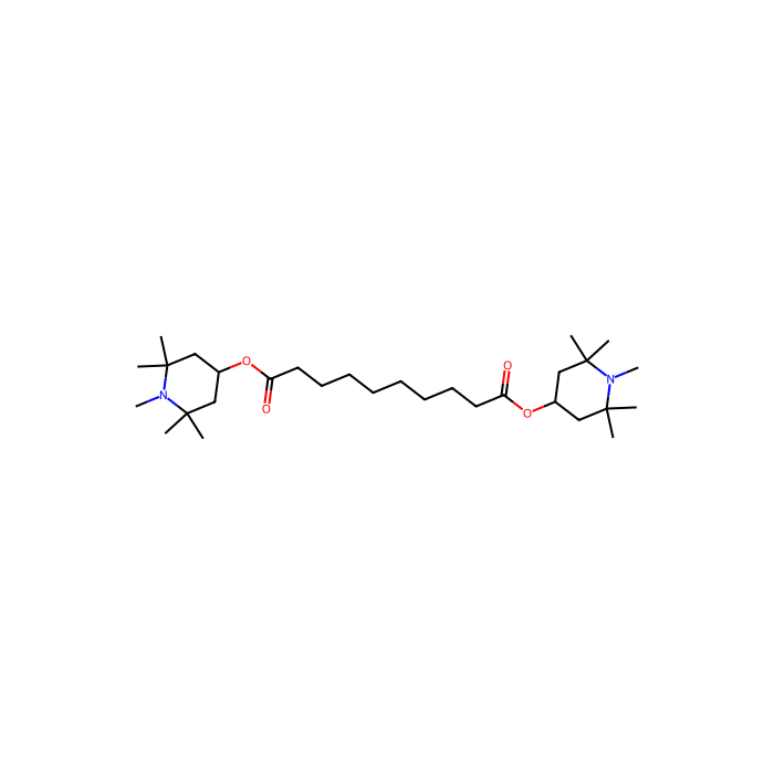 Bis(1，2，2，6，6-pentamethyl-4-piperidyl) sebacate - ≥95%(GC), sum of monoester and diester CAS No(41556-26-7) by Aladdin Scientific