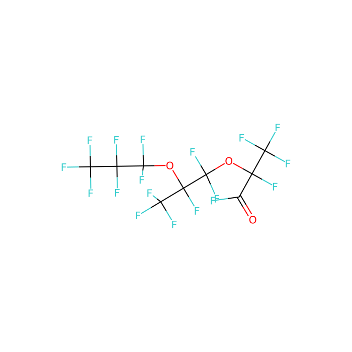 2,5-Bis(trifluoromethyl)-3,6-dioxaundecafluorononanoyl Fluoride - ≥95%(GC) CAS No(2641-34-1) by Aladdin Scientific