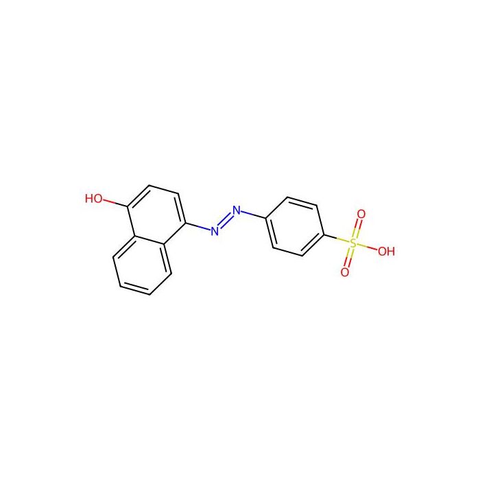 Benzenesulfonic acid, 4-(2-(4-hydroxy-1-naphthalenyl)diazenyl)- -  CAS No(574-69-6) by Aladdin Scientific