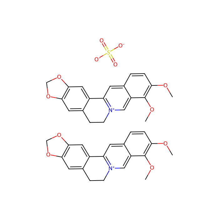 Berberine Sulfate Hydrate - ≥98%(HPLC) CAS No(316-41-6) by Aladdin Scientific