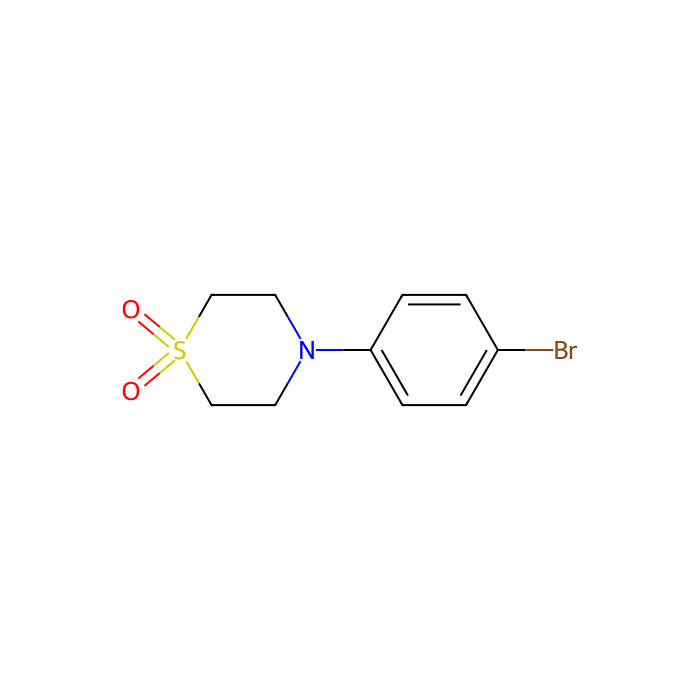 4-(4-Bromophenyl)thiomorpholine 1,1-Dioxide - ≥98%(GC) CAS No(1093878-42-2) by Aladdin Scientific