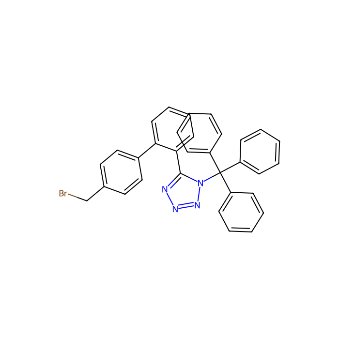 5-[4'-(Bromomethyl)-1,1'-biphenyl-2-yl]-1-triphenylmethyl-1H-tetrazole - ≥96% CAS No(124750-51-2) by Aladdin Scientific