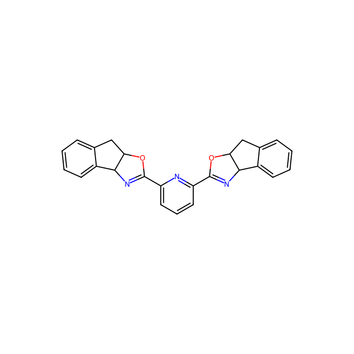 (-)-2,6-Bis[2-{3aS-(2(3'aR*,8'aS*),3aα,8aα)-3a,8a-dihydro-8H-indeno[1,2-d]oxazole}]pyridine - ≥94% CAS No(185346-09-2) by Aladdin Scientific
