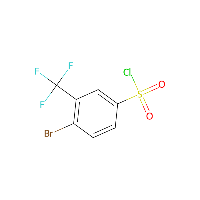 4-Bromo-3-(trifluoromethyl)benzenesulfonyl chloride - ≥97% CAS No(351003-47-9) by Aladdin Scientific